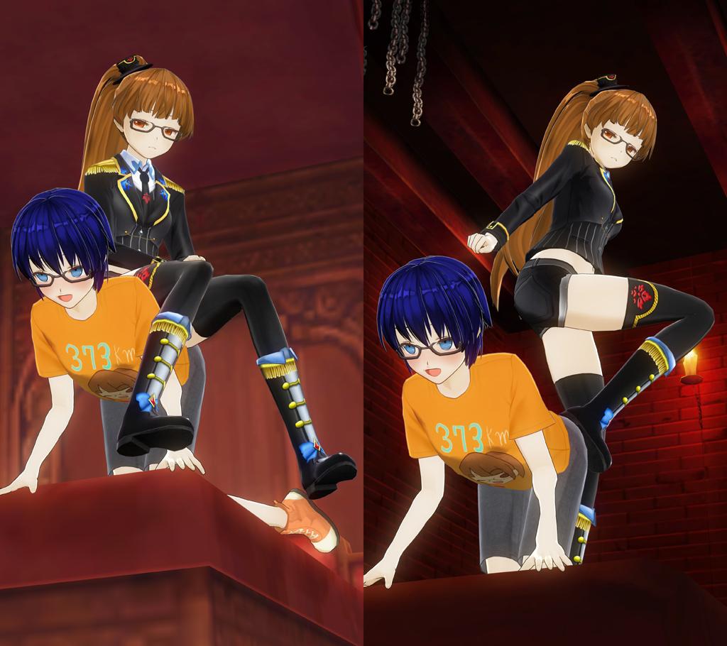 purioji3's tweet image. CameraUtilityのカメラのバンクをテスト。特に問題なく使えますね。画角の付き方が極端になるから調整が地味に面倒か。とりあえず雨宮にご褒美をやろうｗ。このレイアウトだとあまり縦にする意味がなかった・・・