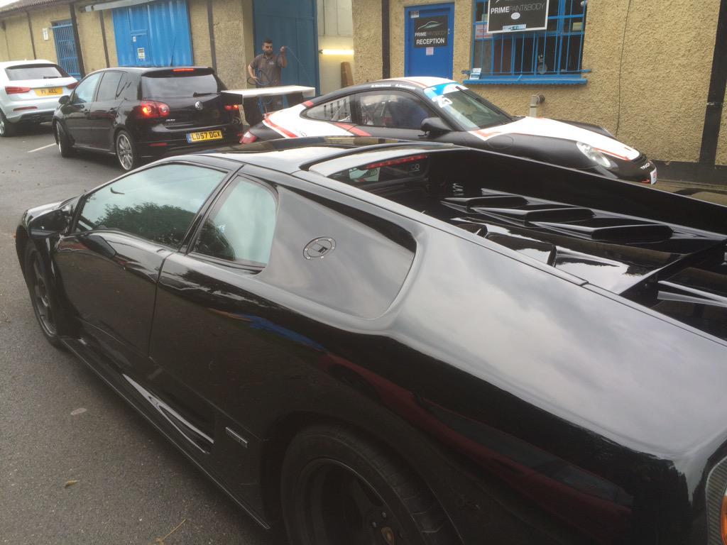 PrimePaintBody's tweet image. The Lambo Goes Home.