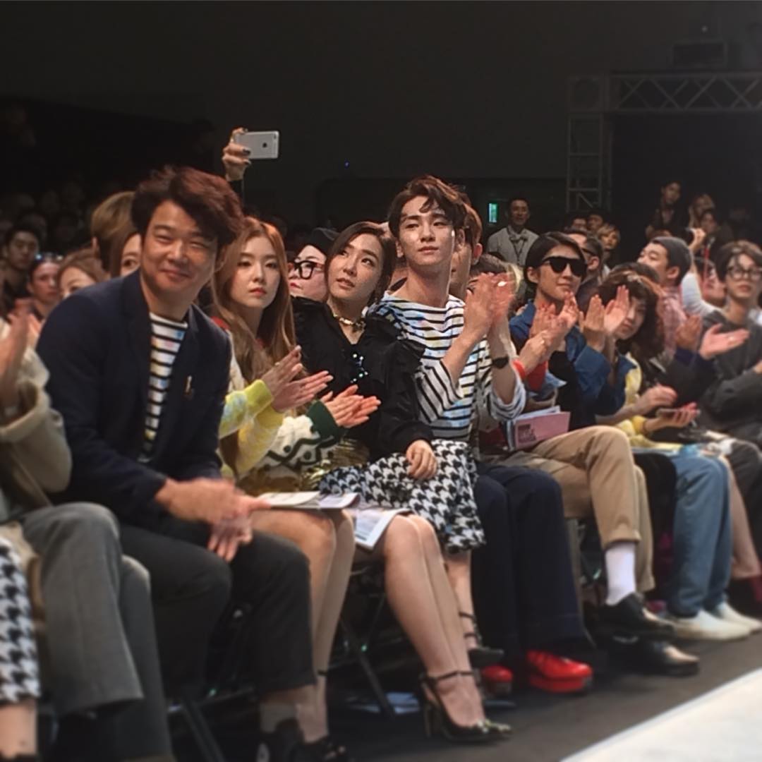 [PIC][18-10-2015]Tiffany tham dự "HERA SEOUL FASHION WEEK S/S 2016 'PUSH BUTTON'" vào trưa nay CRlkHAGU8AQ4ty8