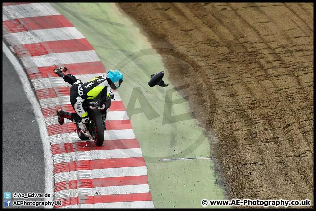 RikRRacing's tweet photo. @Jimwhit69 looks like Stu could do with a few pointers for Paddock Hill. All checked out at King's Hospital &amp; OK now http://t.co/ZPQV3eBTm1