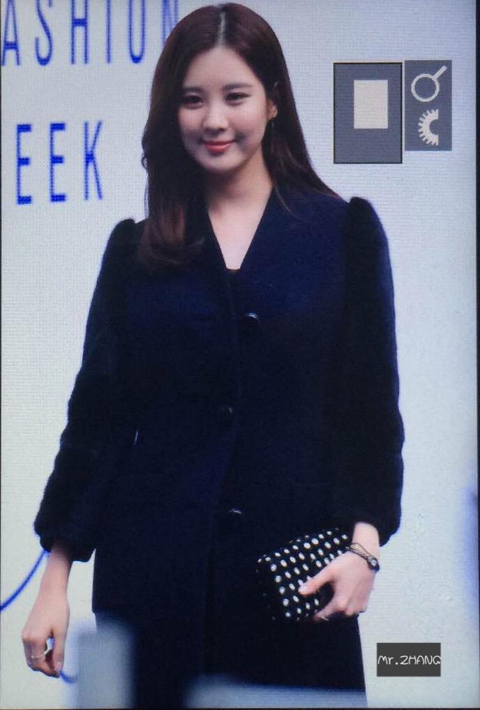 [PIC][18-10-2015]SeoHyun tham dự "HERA SEOUL FASHION WEEK S/S 2016 'ANDY&DEBB'" vào chiều nay CRlnz9kUwAAQB9T