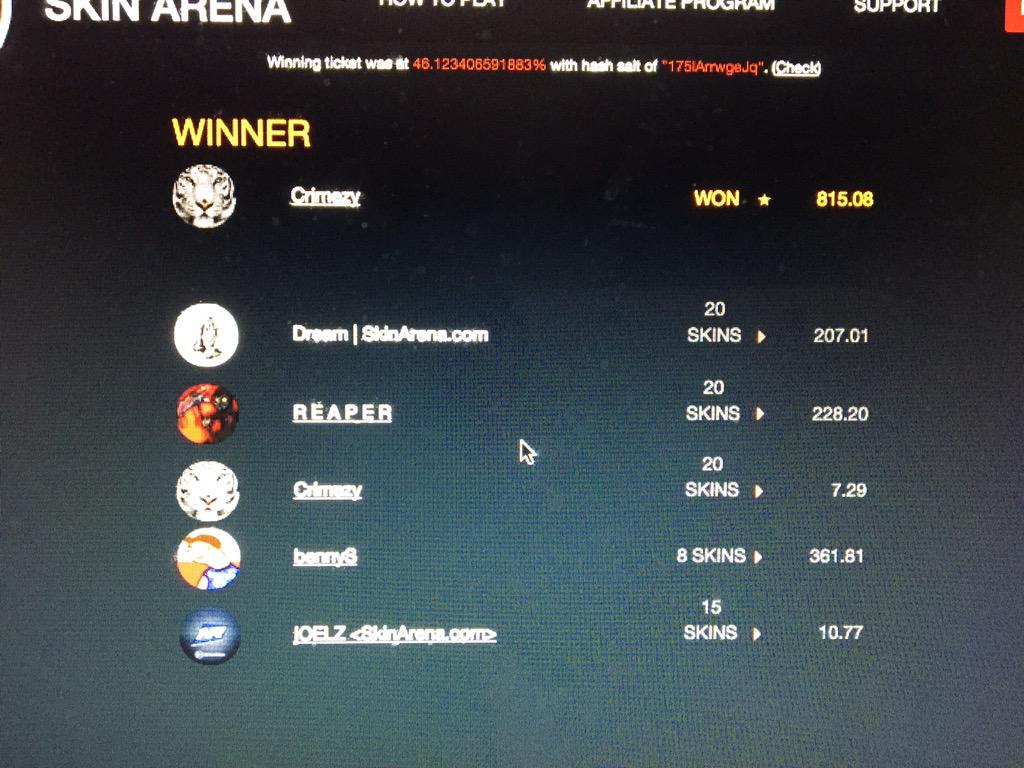 jjaydot's tweet image. The dream !:) @SkinArenaCS