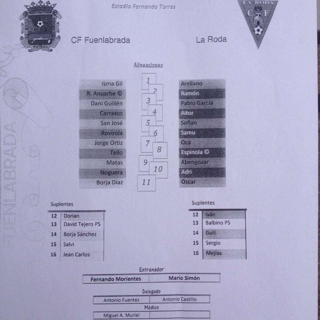 Dorian's name (#12) on the match sheet Dorian's name (#12) on the match sheet