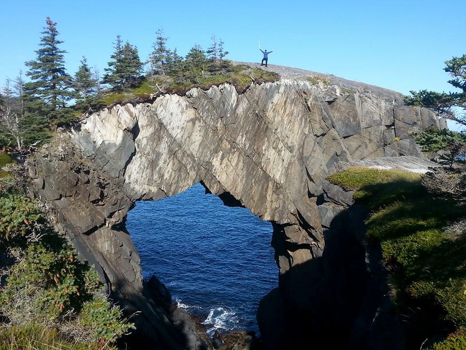 Sea Arches In Newfoundland