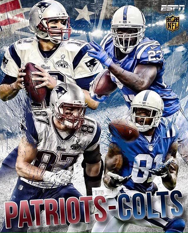 pats4life121187's tweet photo. It's GAMEDAY!! LET'S GO BABY!! 
#OnToIndianapolis #ontothecolts #GoPats #PatsNation #PrayForIndy http://t.co/dO7axzJQPP