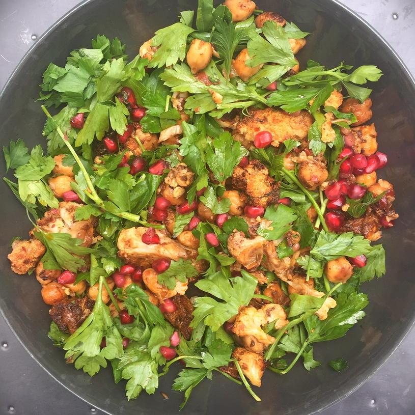 Nigella Lawson on Twitter "Roast spiced cauliflower and chick pea