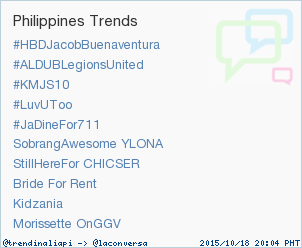 trendinaliaPI's tweet image. Trend Alert: #KMJS10. More trends at trendinalia.com/twitter-trendi… #trndnl