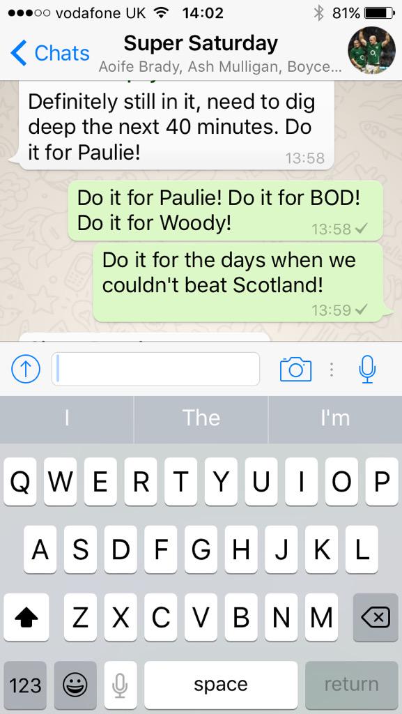 MaryLooby1's tweet image. #IREvARG #Halftimehustle @IRFURugby @rugbyworldcup @ireland_rugby