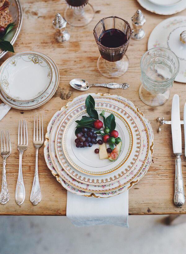 أصول التقديم "الفيكتوري"، أناقة وإتيكيت الولائم . . 🍴🍥🌿