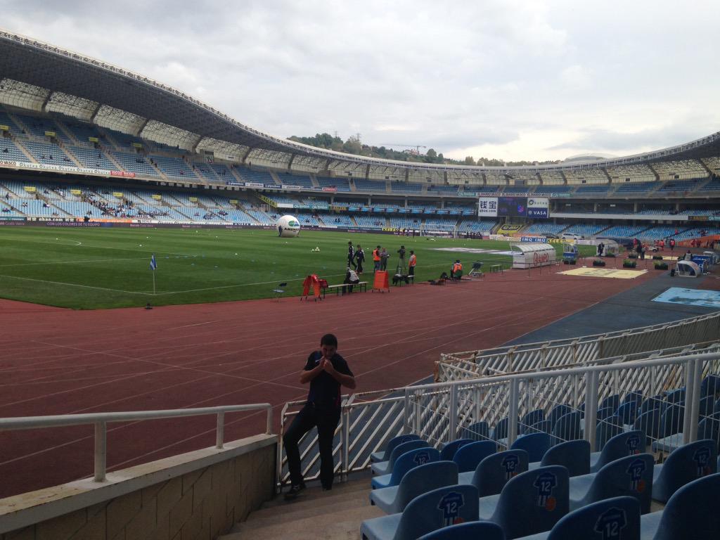 Disfrutando del buen futbol por San Sebastián <a href="/Atleti/">Atlético de Madrid</a>