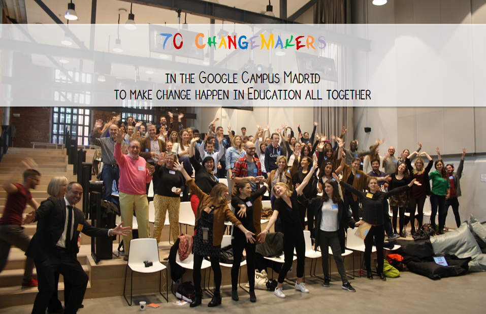 EdOpE15's tweet photo. 70 #ChangeMakers in the @CampusMadrid yesterday, to revolutionize #Education all together! THANK YOU FOR YOUR TRUST! http://t.co/T5qUybI6IQ