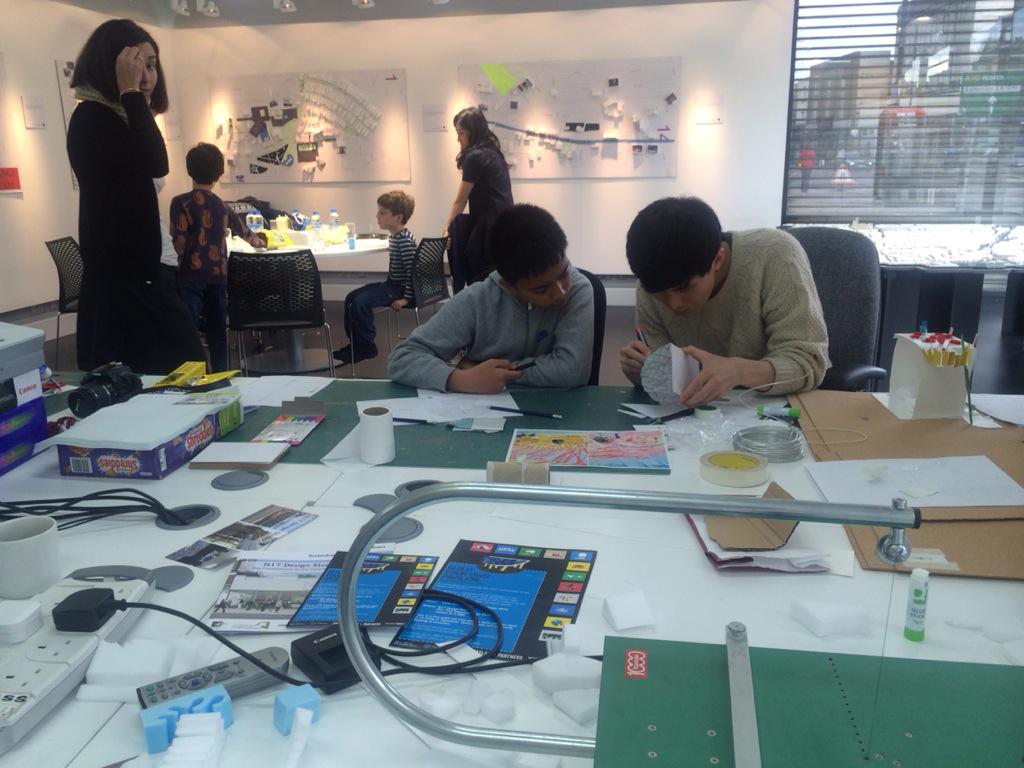 JMP_N17Studio's tweet image. Amazing design work from young Tottenham architects! @SerpentineUK #byop