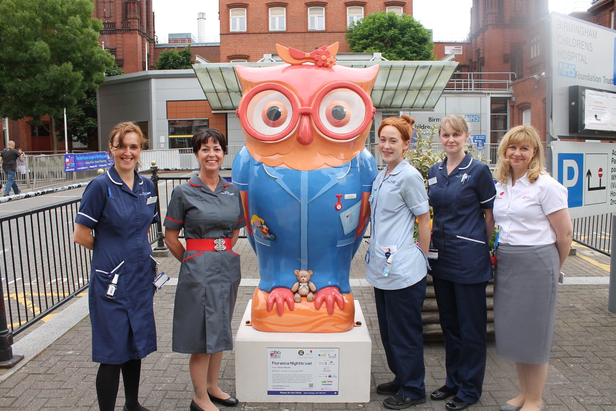 #WhooKnew @Florence_owl is coming back to @bham_childrens. Flo will keep watch over the poorly children of B'ham