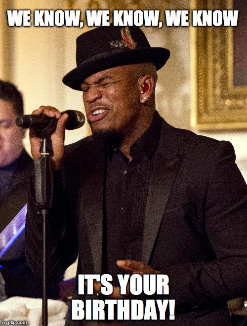 Happy Birthday Listening to you all day!  