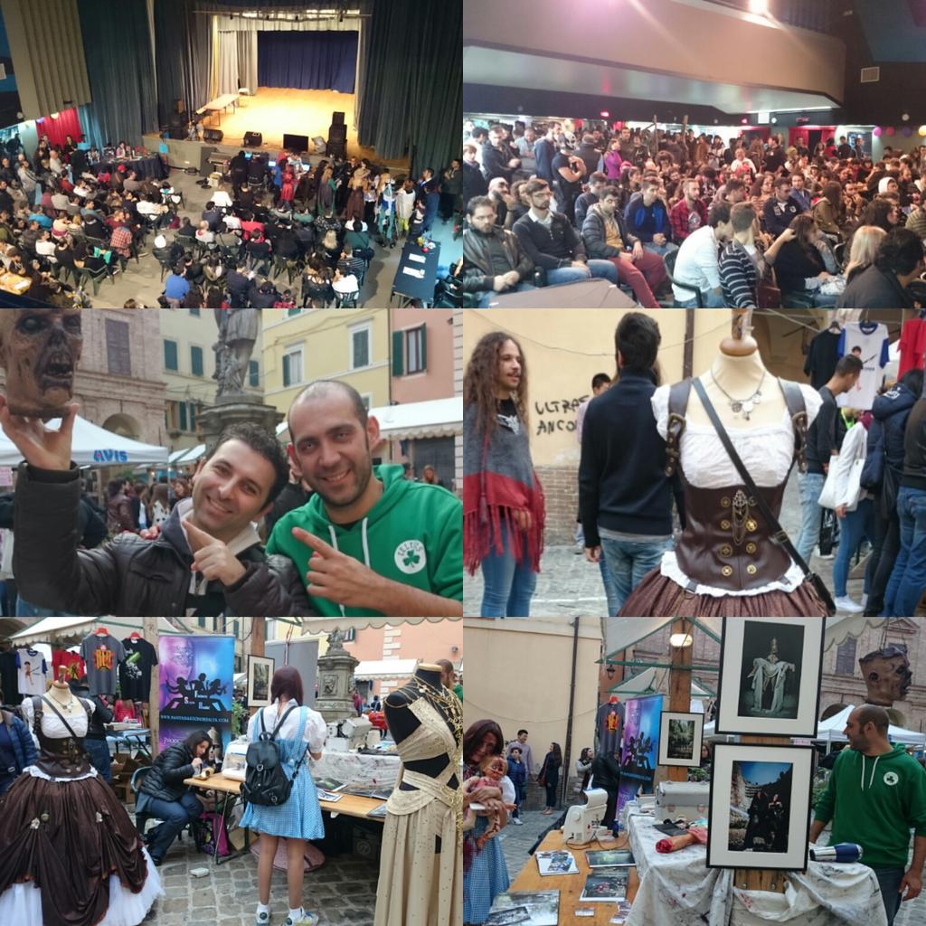 lucamengoni's tweet photo. Sintesi Comicam a Camerino ;) #cosplay #camerino #comicam #fsr http://t.co/4l0AyP5ia0