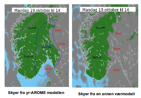 Meteorologene's tweet photo. Usikkerhet i skydekke #Østafjells i morgen. Sol eller skyet? http://t.co/YFqsF9Uweo