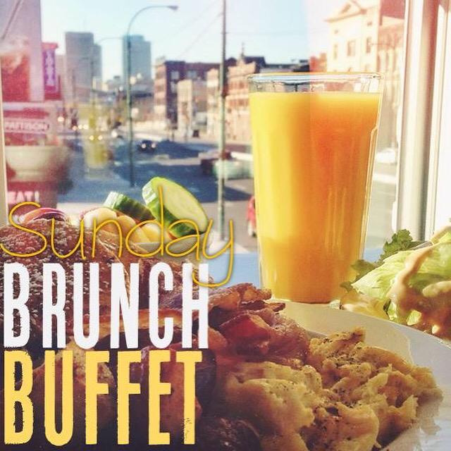 NeechiCommons's tweet image. Sunday Brunch Buffets are a thing at Neechi! Visit Facebook.com/BisonBerry for more information!