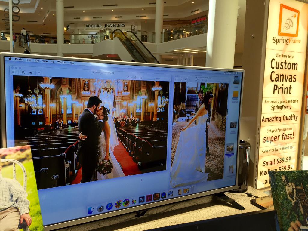 MySpringFrame's tweet image. We are working on some wedding SpringFrames today! Got any images you would like? Go to myspringframe.com now!