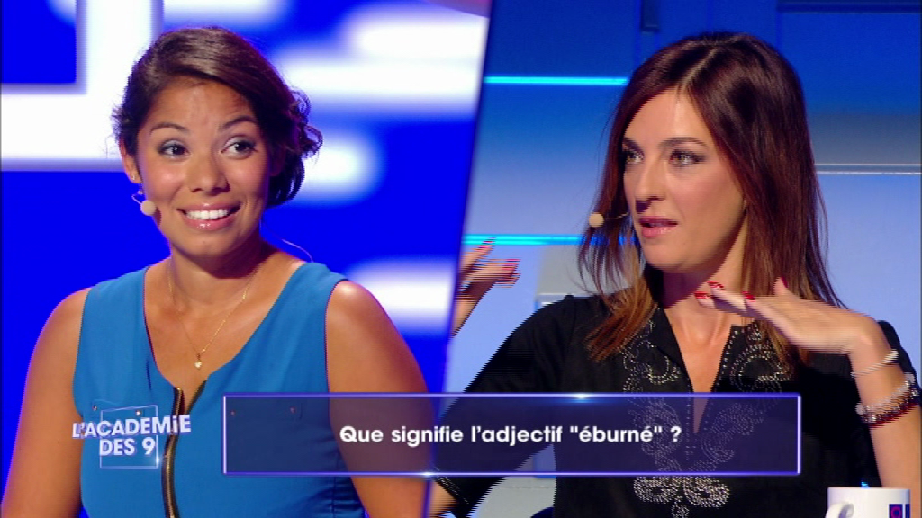 "Eburné, c'est quelqu'un qui manque de cou...rage !" On a eu peur que <a href="/eveangelioff/">Eve ANGELI OFFICIEL</a> s'y mette aussi ;) #AcadémieDes9