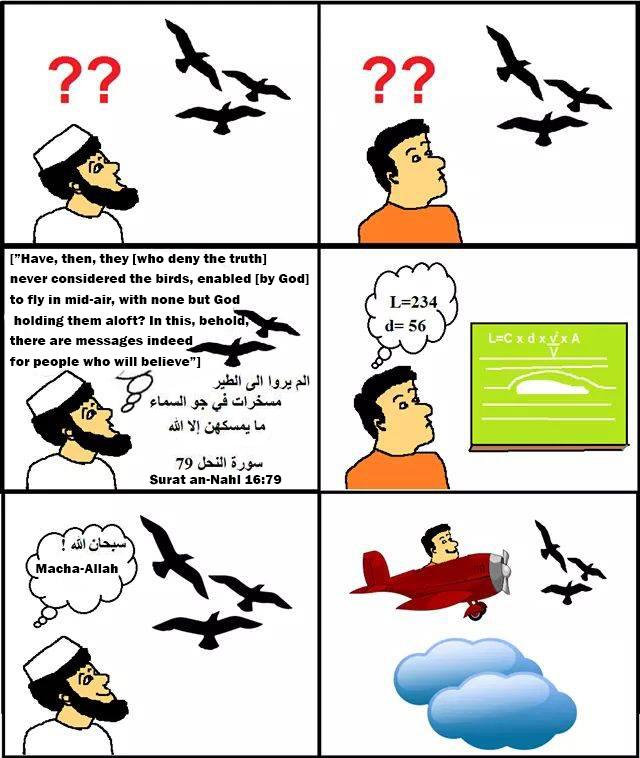 exxxmus's tweet image. #HowMuslimsThink #FuckScience 
islamawakened.com/quran/16/79/