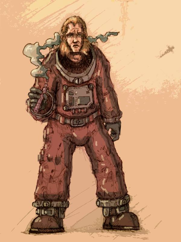 squaredmotion's tweet image. Tried a different method of #speedpainting today.