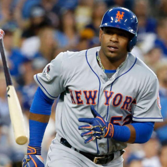 Happy Birthday Yoenis Cespedes!!!! LETS GO METS!!! 
Take Game 2!!! 