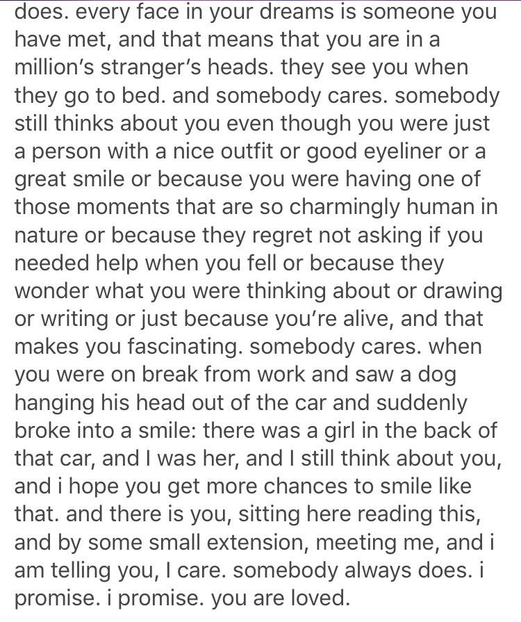 recoveryspirit's tweet photo. this was the most comforting thing I've ever read http://t.co/wHVlaseN1Z