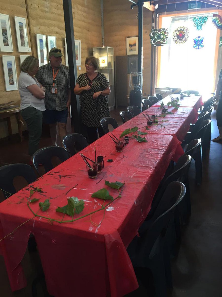robertsmethills's tweet photo. At Red Poles about to paint with wine and tea. I know what I prefer. #ARTN2015 http://t.co/XarGeoU4w3