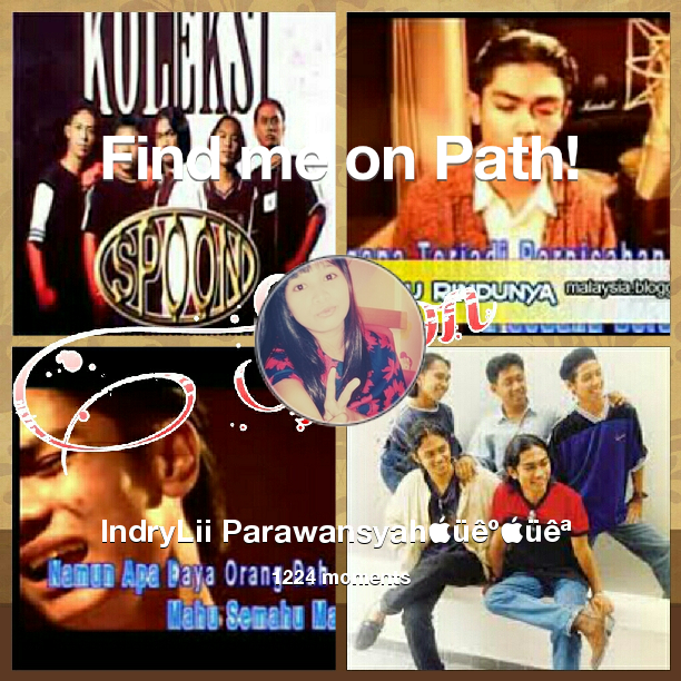 indryindyra's tweet photo. I've shared 1,224 memories with my friends on #Path - see them now at http://t.co/dnzTLdyMcx! #thepersonalnetwork http://t.co/XocBiKLbNu