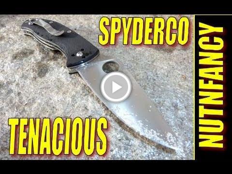Spyderco Tenacious:  "Hanging Tough Value" by Nutnfancy vid.staged.com/4Kdr #staged