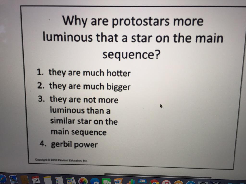 MitchellLawre20's tweet image. I want gerbil-powered protostars on the next episode of @StarTalkRadio. #astronomyhomework