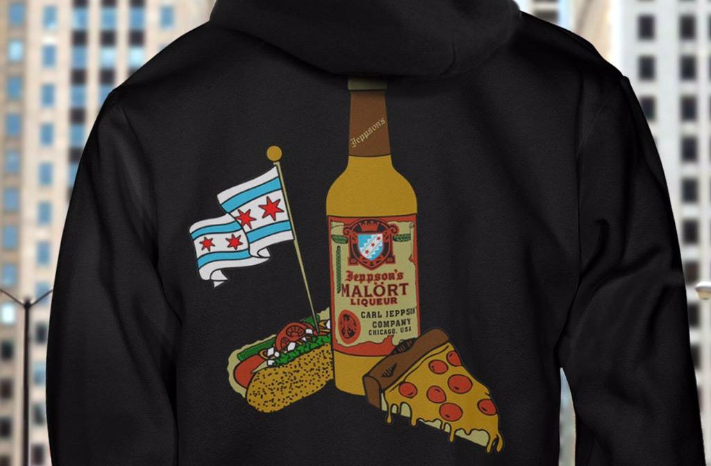 Snatch up a "Chicago-Style" hoodie soon. Cuz' when these babies are gone, they're gone. jeppsonsmalort.bigcartel.com/product/chicag…