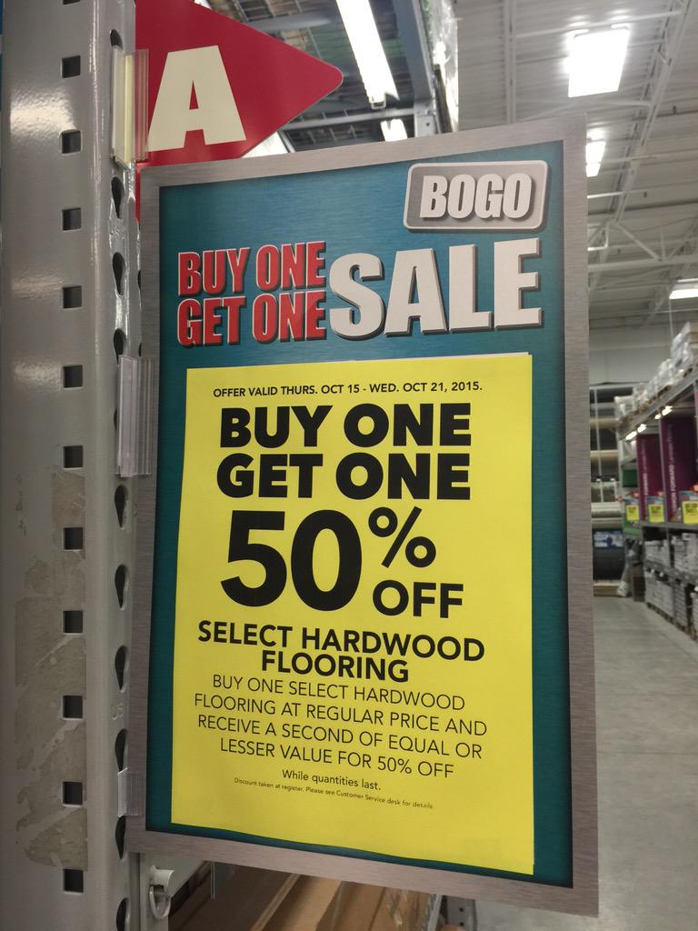 gpmsaves's tweet image. #greatdeal at #lowes #save on flooring #gpmsaves
