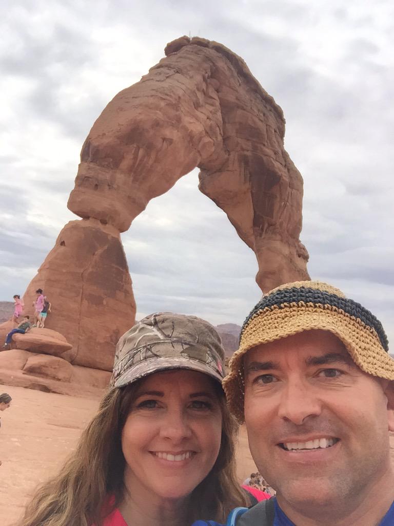 MeadRobert's tweet photo. UEA weekend @ Moab. A lot of hiking...#archview #arches #Moab #fishertowers #maryjane http://t.co/M1UlOsVZxa