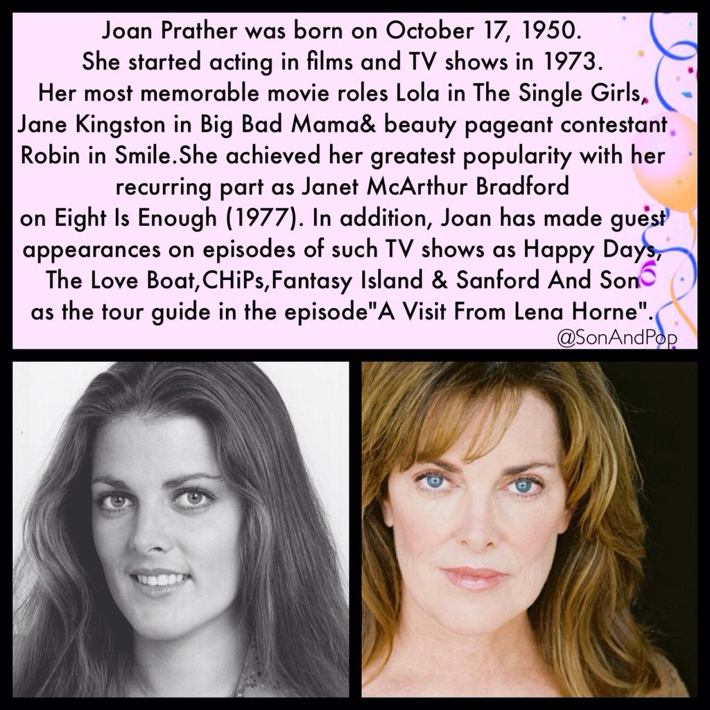 Happy Birthday(Oct.17) to Joan Prather. 
