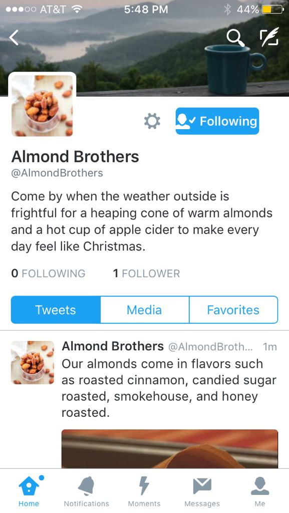 follow us @AlmondBrothers for the best Christmas treats of 2015!