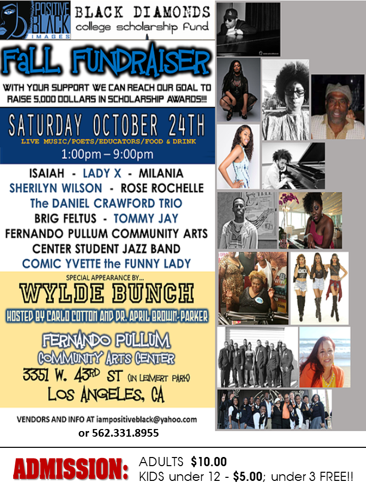 ImPositiveBlack's tweet photo. PLEASE SUPPORT! @ImPositiveBlack &amp; our BlackDiamondsScholarshipFund L.A. event SAT Oct. 24th. Music/Art/Food/Poetry http://t.co/xU1Bcrsp8t