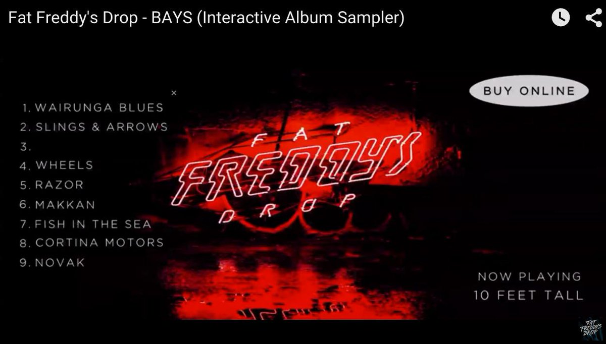 Music Monday Madness, for your listening pleasure a wee taster of the upcoming album, BAYS fatfreddysdrop.com