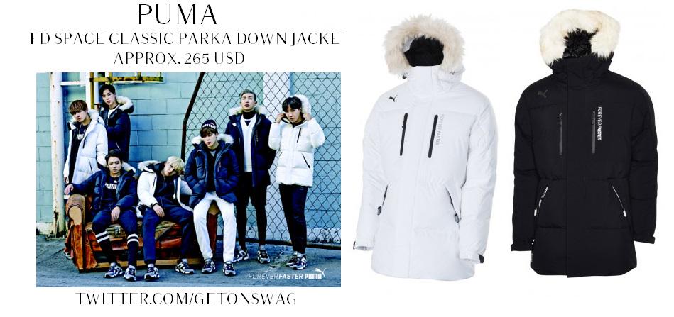 puma classic down jacket