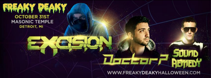 tvrnthepaige's tweet photo. who's going to @Excision Freaky Deaky??? #reactdetroit ~ http://t.co/OCWoMGd8Y2 http://t.co/H8FETx3XDD