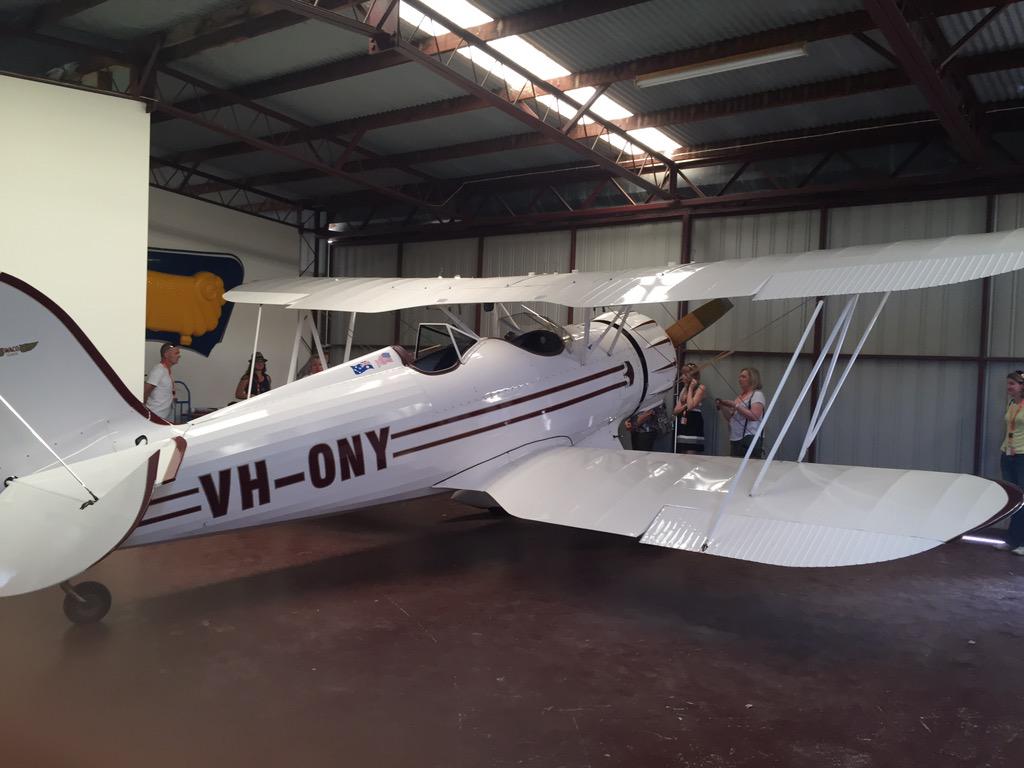 robertsmethills's tweet photo. Adelaide BiPlanes. Amazing opportunity for behind scene tour of majestic and historic planes. #ARTN2015 http://t.co/FBmy0lrP2P