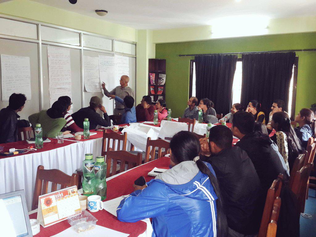 gratifiedsantos's tweet image. Review meeting with field monitors. #endusermonitoring @HERDNepal @sushilbaral