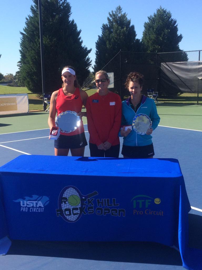 No pudo ser hoy, pero buen torneo igual! #finalista #25kRockhill #babolat #vamos