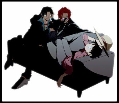 GlotonaBonney's tweet photo. #TrioPoderoso #Mafia // los anteojos de shanks son muy pro jajajaj http://t.co/fuhN3hIOoy