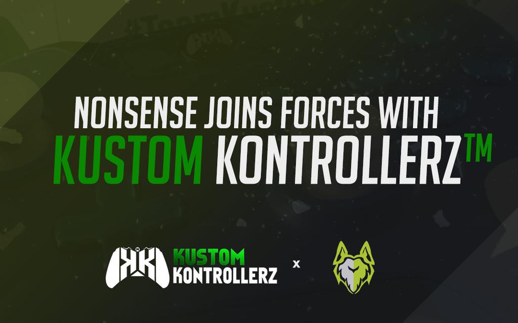 NonsenseHQ's tweet photo. Don't forget to order your @KustmKontrllerz for the ultimate gaming experience!! #Teamkustomz #SupportTheSenseless http://t.co/z2he3ukrAG