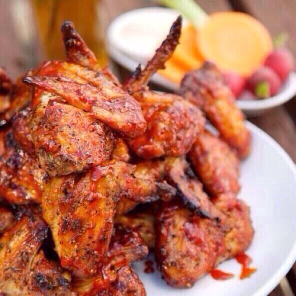 PritchettSpring's tweet image. Seasoned Chicken Wings.