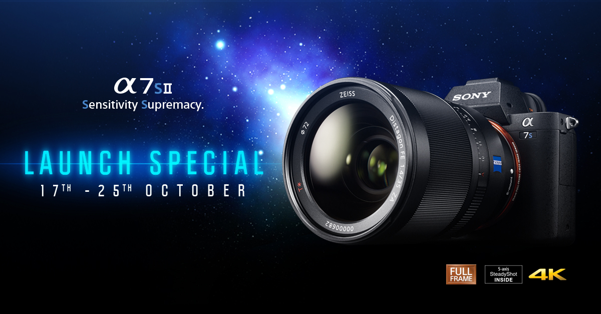 The α7S II has officially been launched! Purchase today &amp; enjoy exclusive free gifts! bit.ly/a7sm2-launchsp…