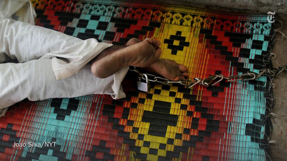 nytimes's tweet photo. Where mental illness cannot be treated medically, families resort to chains and prayers http://t.co/8qgbzjhnQb http://t.co/gCtQT2AEt9