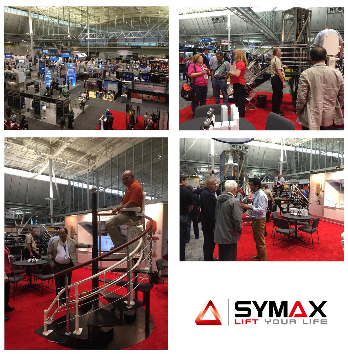 From 30th,Sept-1st,Oct, Symax attended 66th NAEC(National Associations of Elevator Contractors) exhi in Boston, USA.