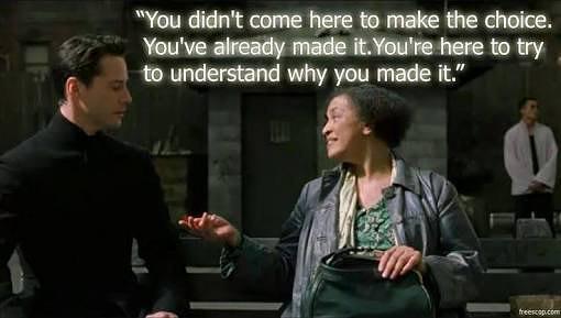 Image result for the problem is choice
